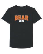 Bear Cave Tricou mânecă scurtă guler larg Bărbat Skater