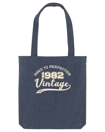 Vintage 1982 Aged to perfection Midnight Blue