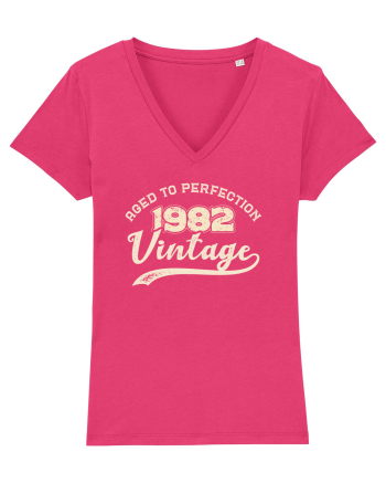 Vintage 1982 Aged to perfection Raspberry