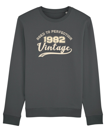 Vintage 1982 Aged to perfection Anthracite