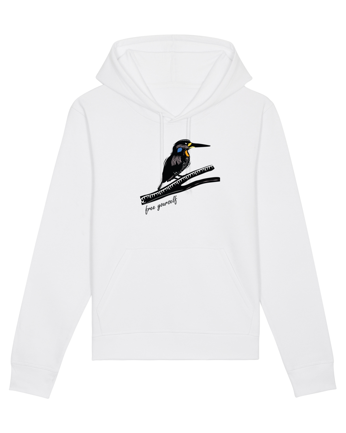 Hanorac Unisex Drummer White