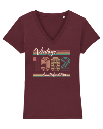 Vintage ST 1982 dark line Burgundy
