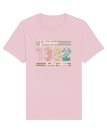 Vintage ST 1982 dark line Cotton Pink