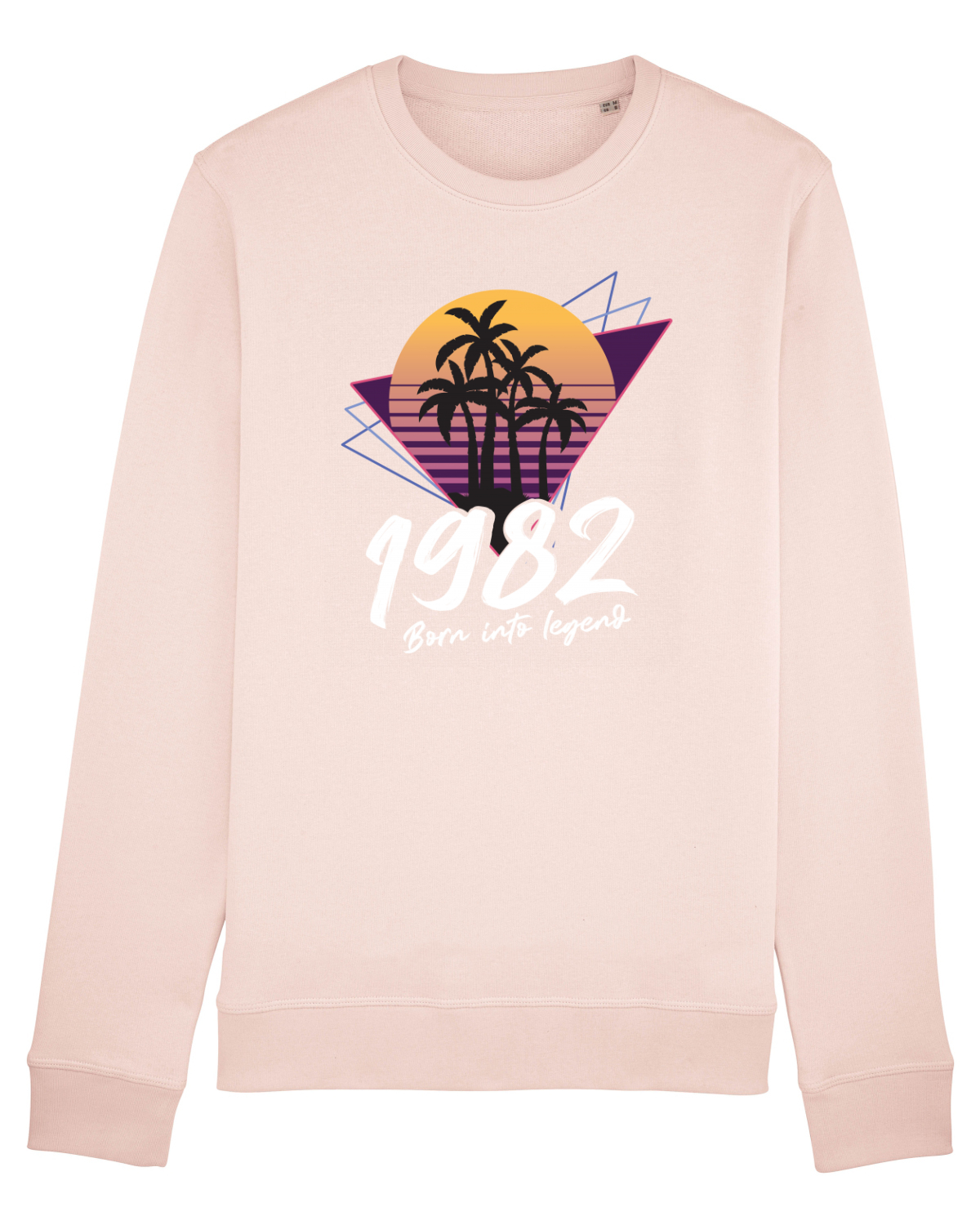 Bluză mânecă lungă Unisex Rise Candy Pink