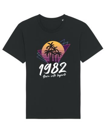 Synthwave  1982 born into legend Black