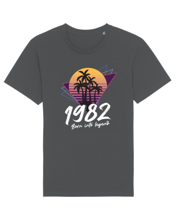 Synthwave  1982 born into legend Anthracite