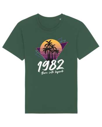 Synthwave  1982 born into legend Bottle Green