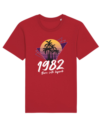 Synthwave  1982 born into legend Red
