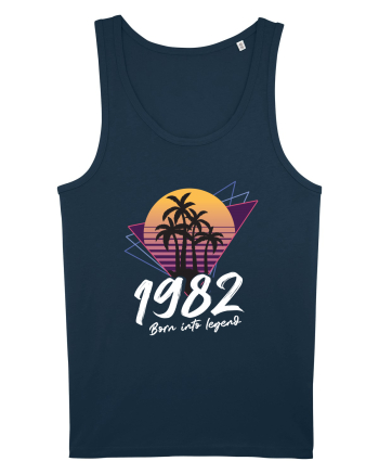 Synthwave  1982 born into legend Navy