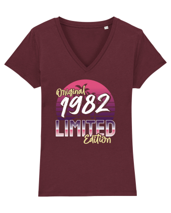 Synthwave  1982 original limited edition Burgundy