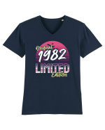 Synthwave  1982 original limited edition Tricou mânecă scurtă guler V Bărbat Presenter