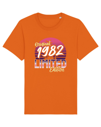 Synthwave  1982 original limited edition Bright Orange