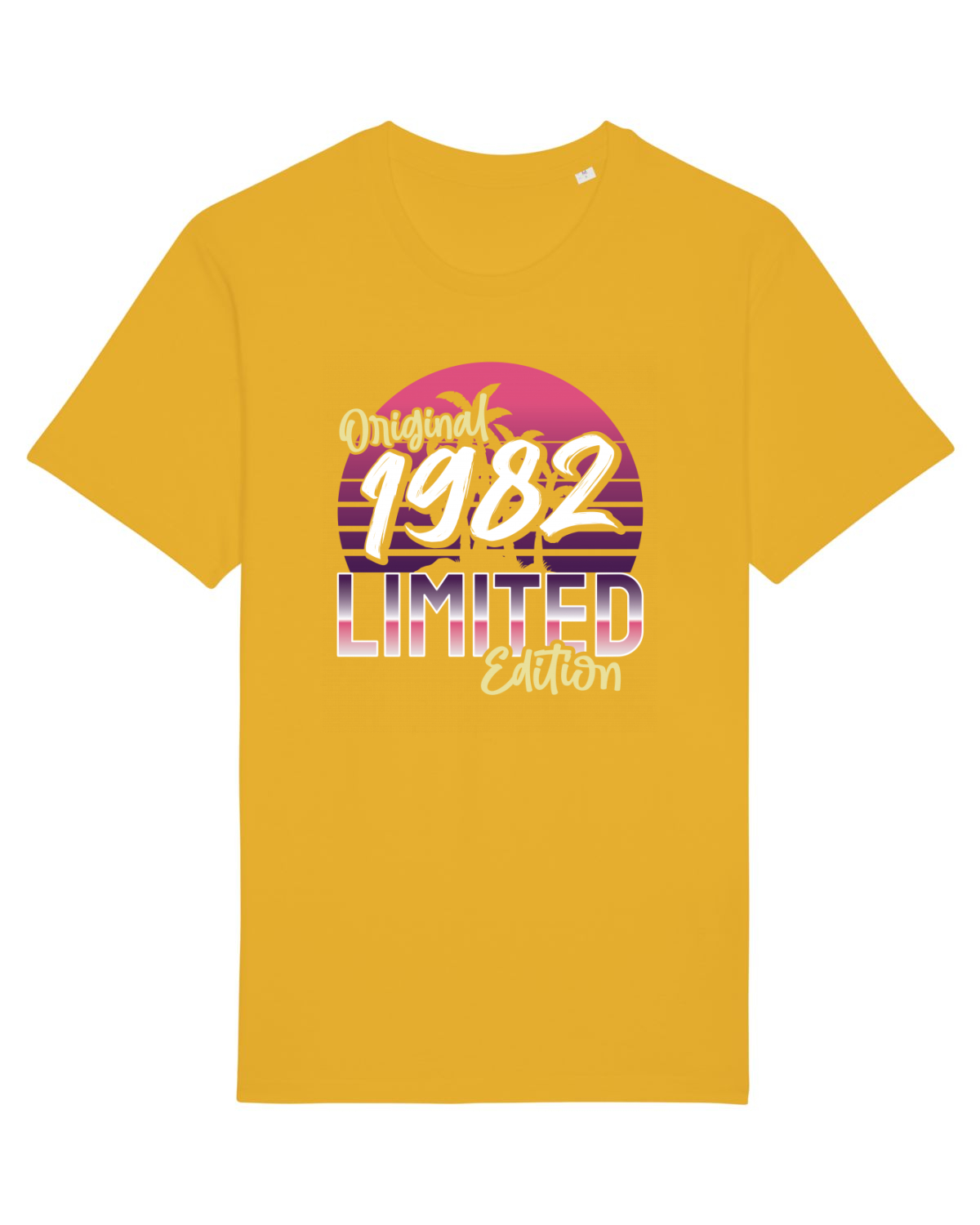 Tricou mânecă scurtă Unisex Rocker Spectra Yellow