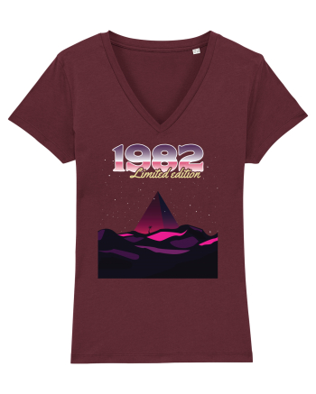 Synthwave  1982 pyramid limited edition Burgundy