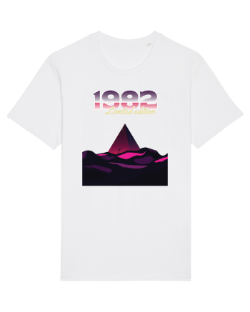 Synthwave  1982 pyramid limited edition White