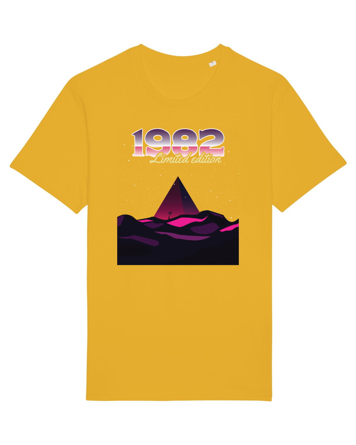 Tricou mânecă scurtă Unisex Rocker Spectra Yellow
