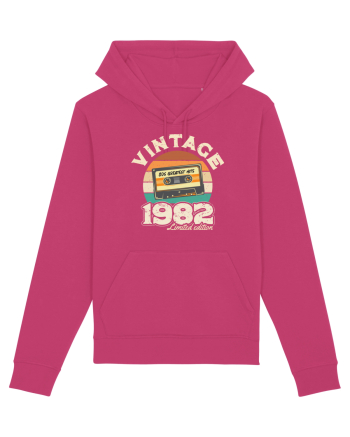 Vintage 1982 retro sunset casette Raspberry