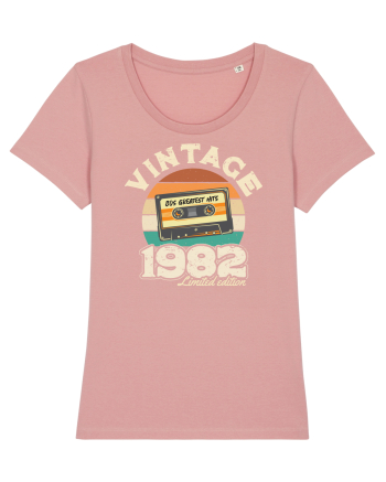 Vintage 1982 retro sunset casette Canyon Pink
