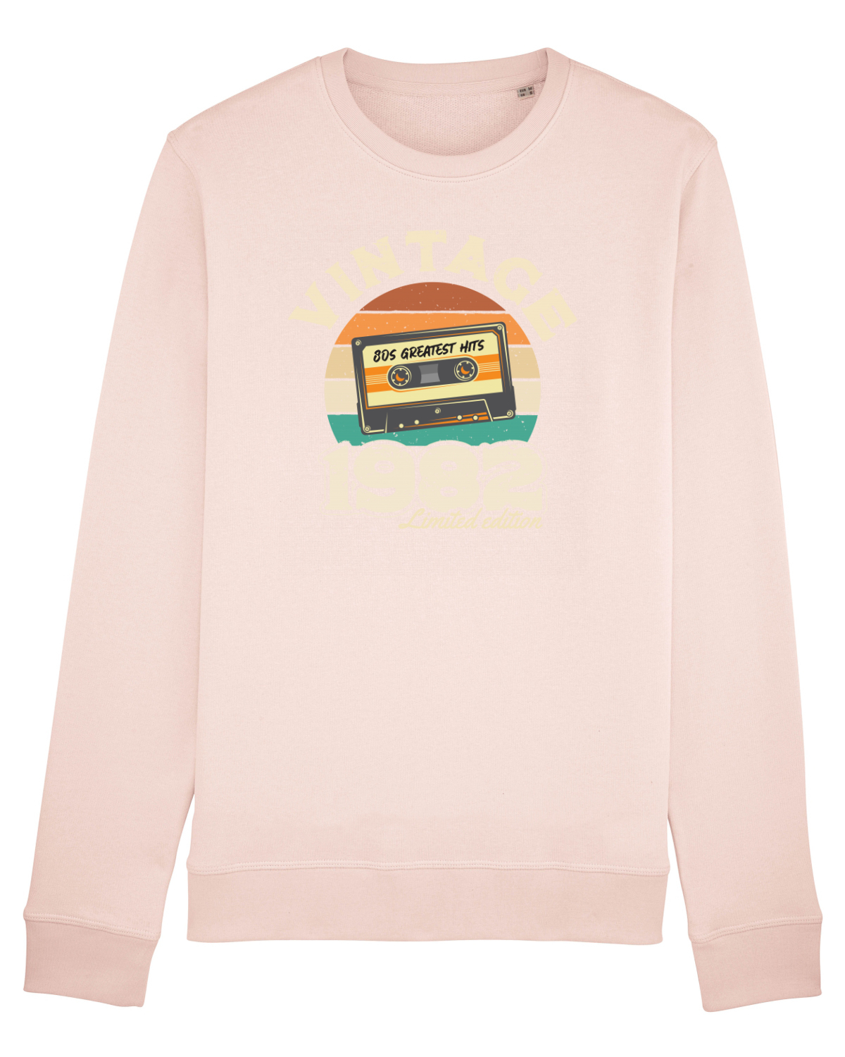 Bluză mânecă lungă Unisex Rise Candy Pink