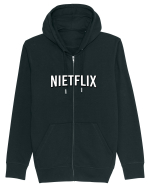 Netflix moldovenesc - Nietflix Hanorac cu fermoar Unisex Connector