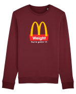 Mc D0nalds WEIGHT Bluză mânecă lungă Unisex Rise