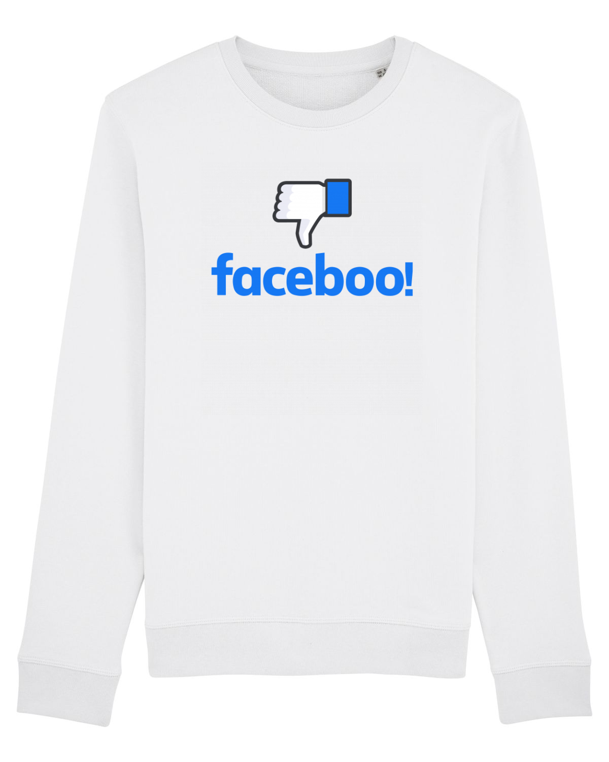 Bluză mânecă lungă Unisex Rise White