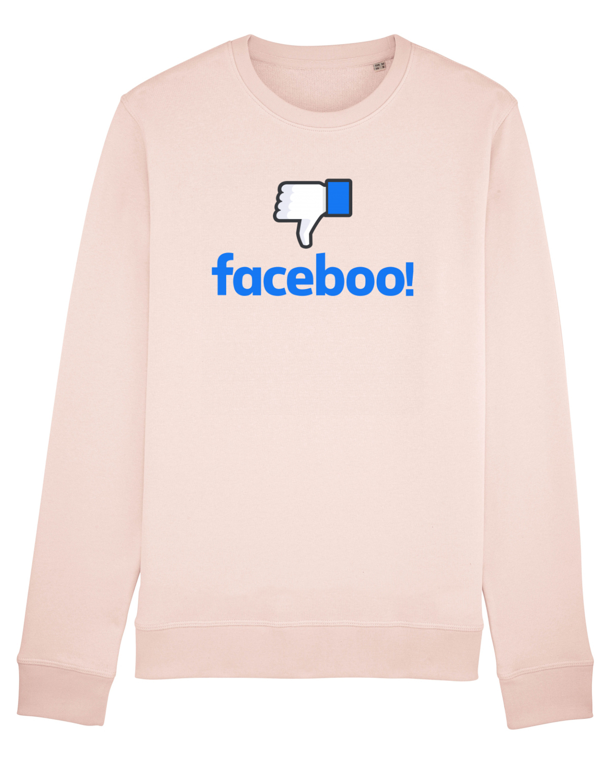 Bluză mânecă lungă Unisex Rise Candy Pink