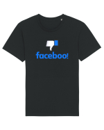 Faceboo Tricou mânecă scurtă Unisex Rocker
