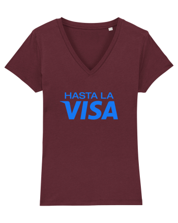 Hasta la VISA Burgundy