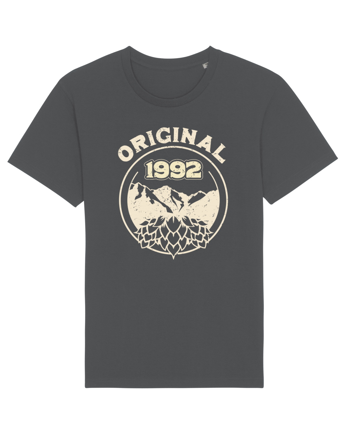 Tricou mânecă scurtă Unisex Rocker Anthracite