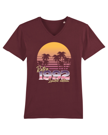 Synthwave  1992 retro limited edition Burgundy