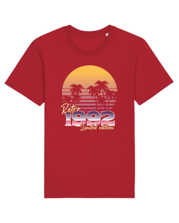 Synthwave  1992 retro limited edition Red