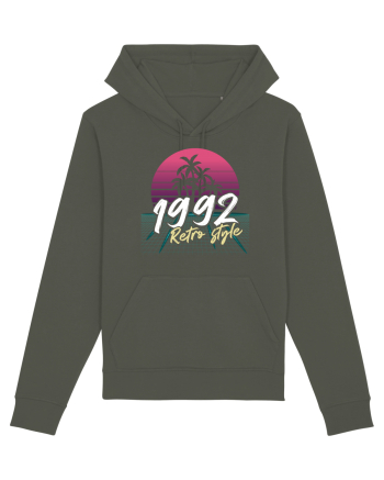 Synthwave  1992 retro style Khaki