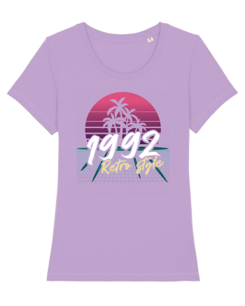 Synthwave  1992 retro style Lavender Dawn