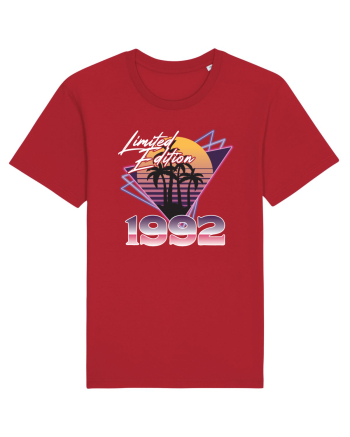 Synthwave  1992 triangles limited edition Red