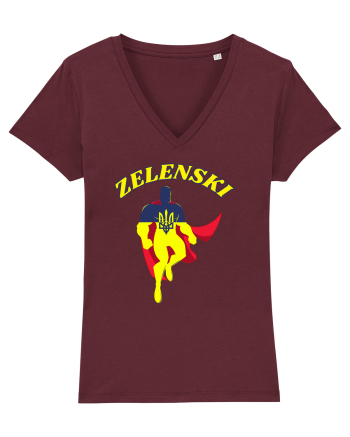 Captain Ukraine  Burgundy