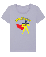 Captain Ukraine  Tricou mânecă scurtă guler larg fitted Damă Expresser