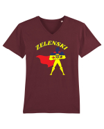 Captain Ukraine  Tricou mânecă scurtă guler V Bărbat Presenter