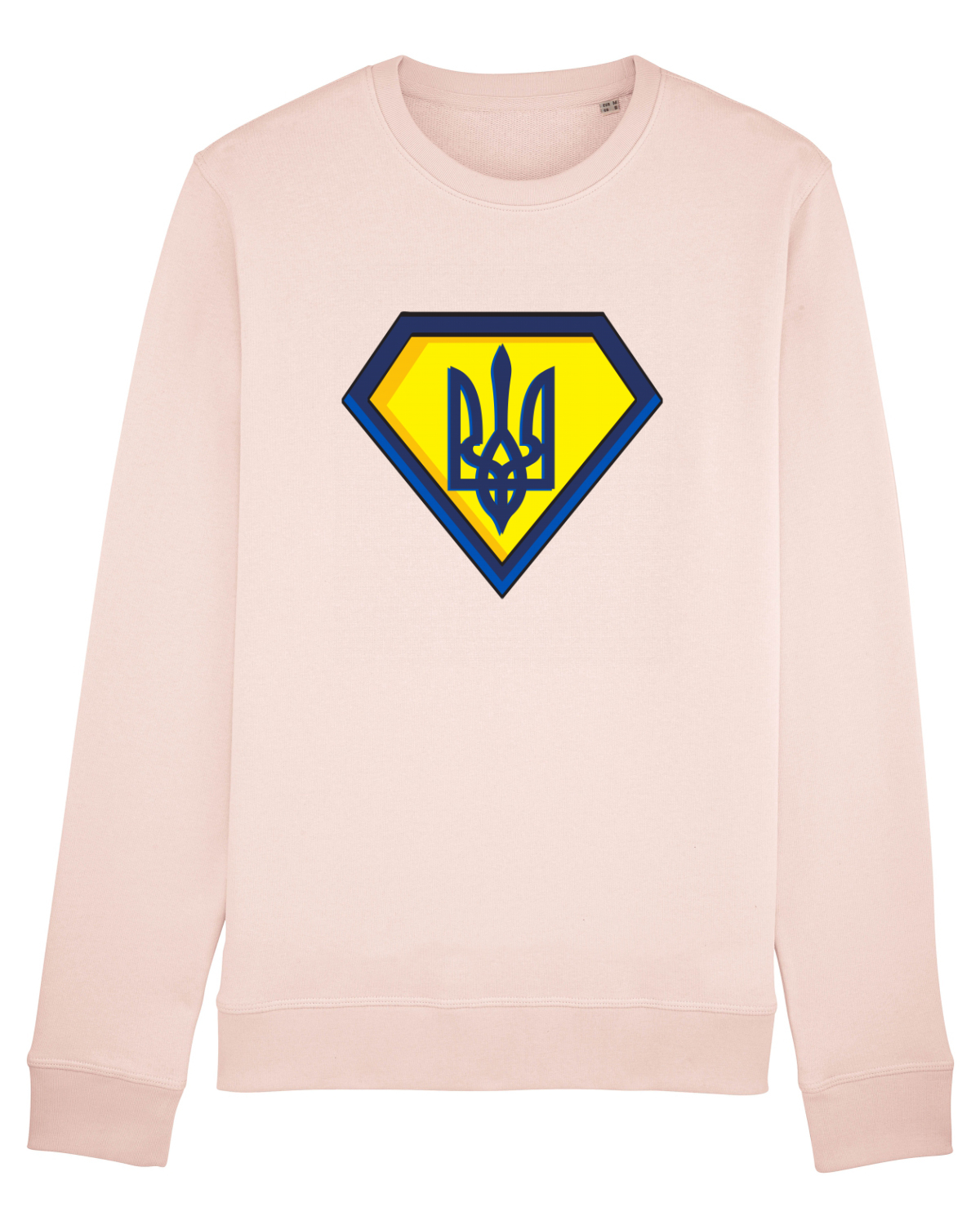 Bluză mânecă lungă Unisex Rise Candy Pink
