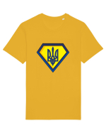 Captain Ukraine  Tricou mânecă scurtă Unisex Rocker