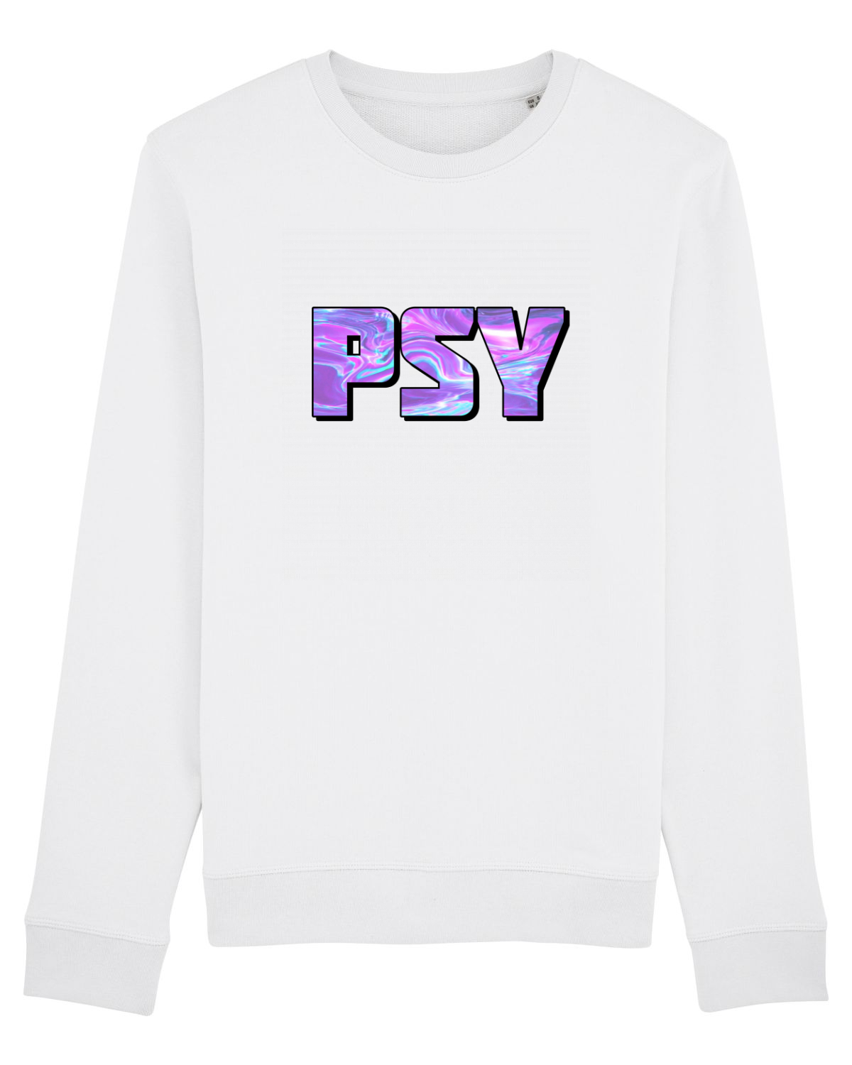 Bluză mânecă lungă Unisex Rise White