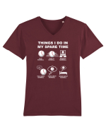 BASEBALL Tricou mânecă scurtă guler V Bărbat Presenter