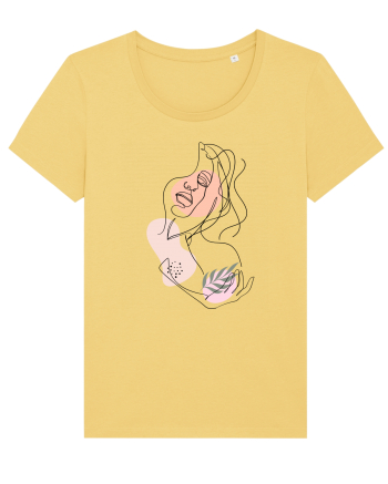Abstract Girl Portrait Jojoba