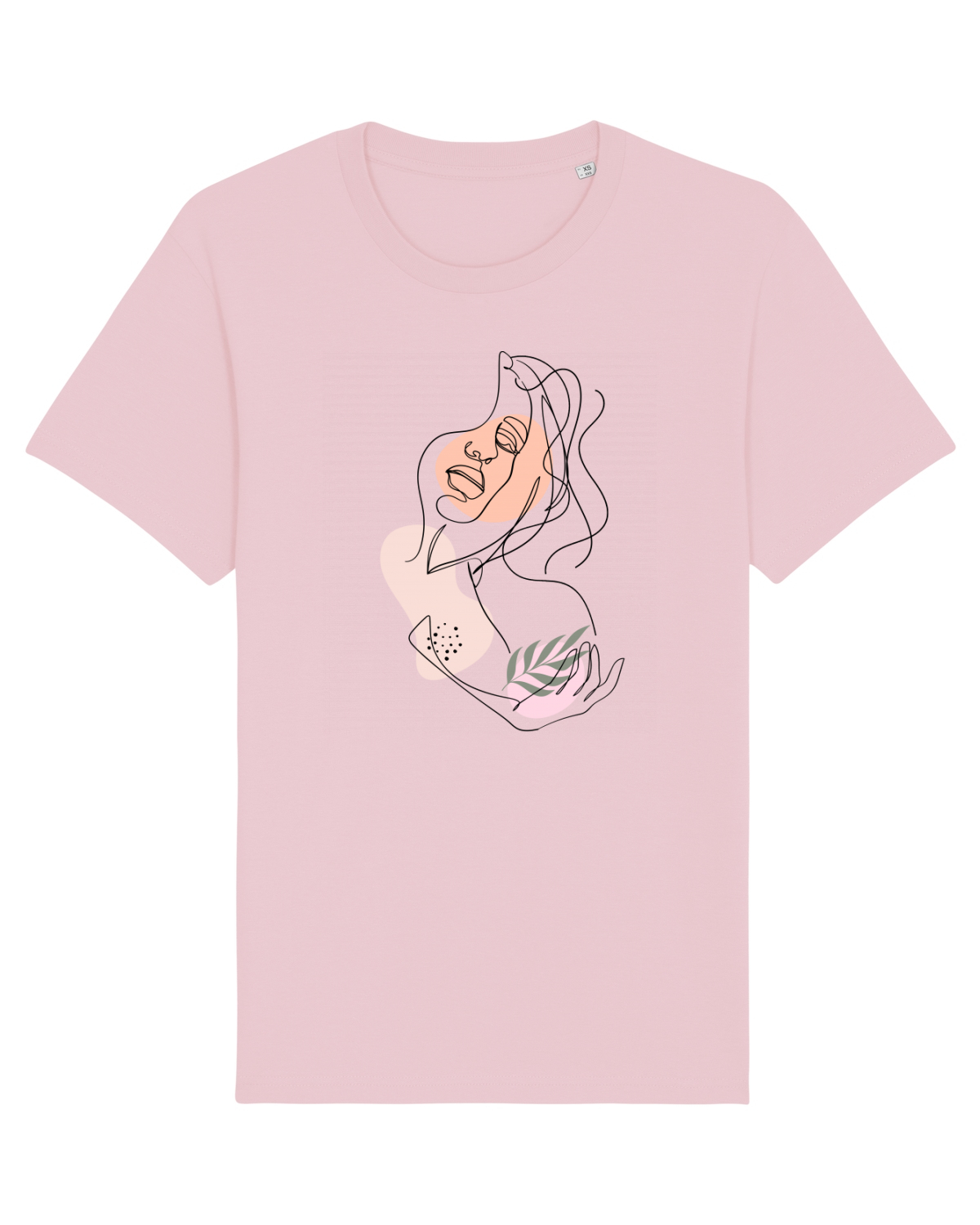 Tricou mânecă scurtă Unisex Rocker Cotton Pink