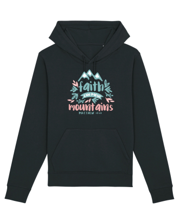 Faith can move mountains Black