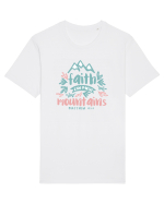Faith can move mountains Tricou mânecă scurtă Unisex Rocker