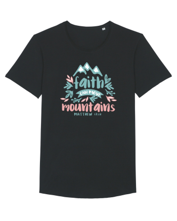 Faith can move mountains Black