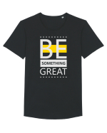 Be Something Great Tricou mânecă scurtă guler larg Bărbat Skater