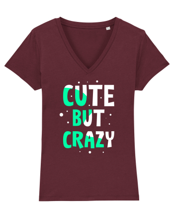 Cute But Crazy Burgundy