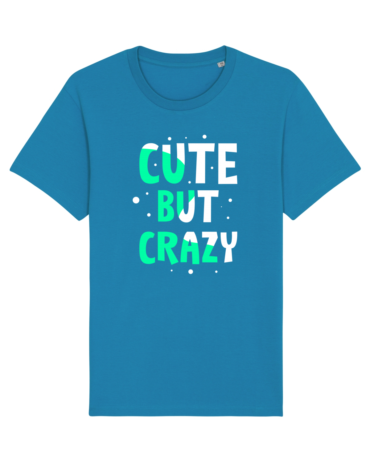 Tricou mânecă scurtă Unisex Rocker Azur